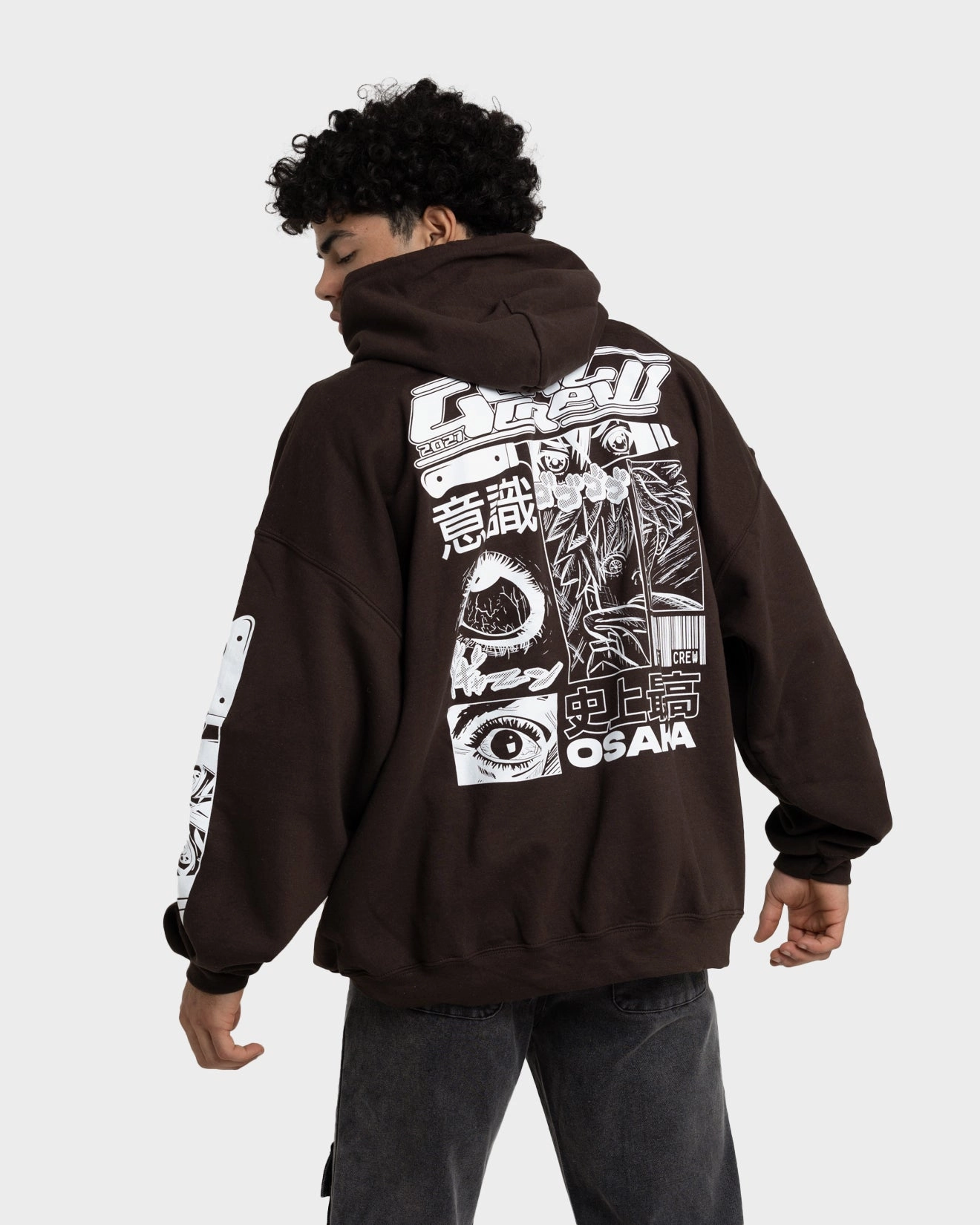leggings Goat Crew Osaka Hoodie Brown