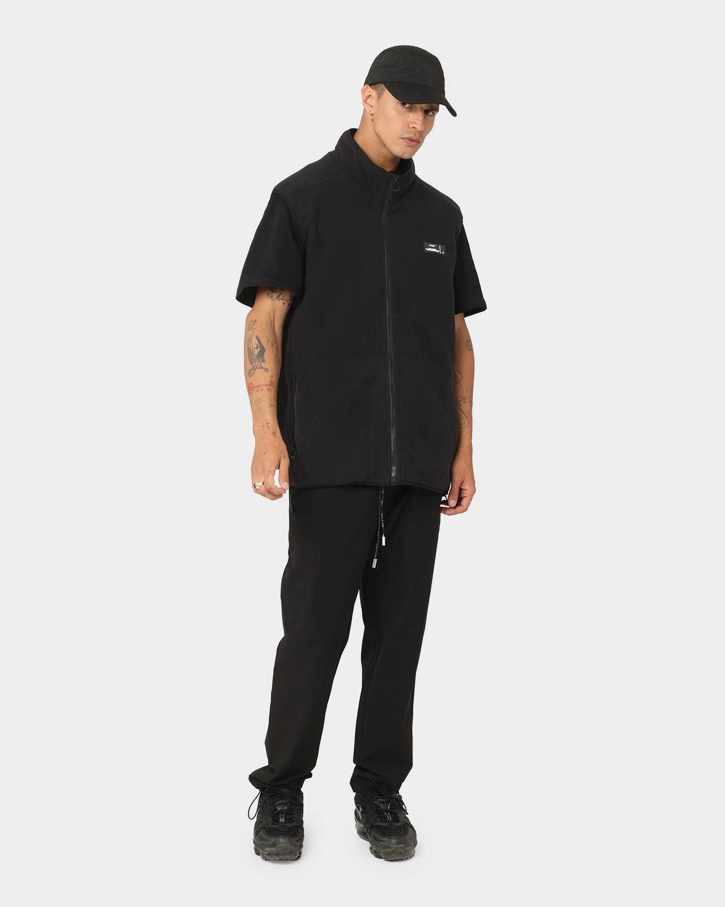 PYRA Polartec Fleece Vest Black/3M suitable for funerals Review