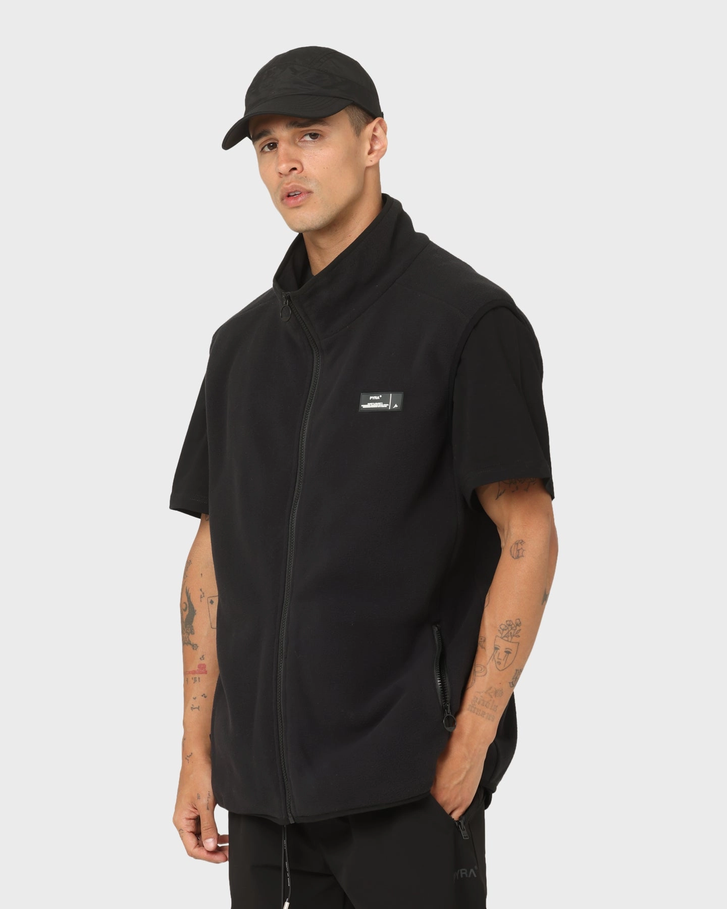 countryside PYRA Polartec Fleece Vest Black/3M