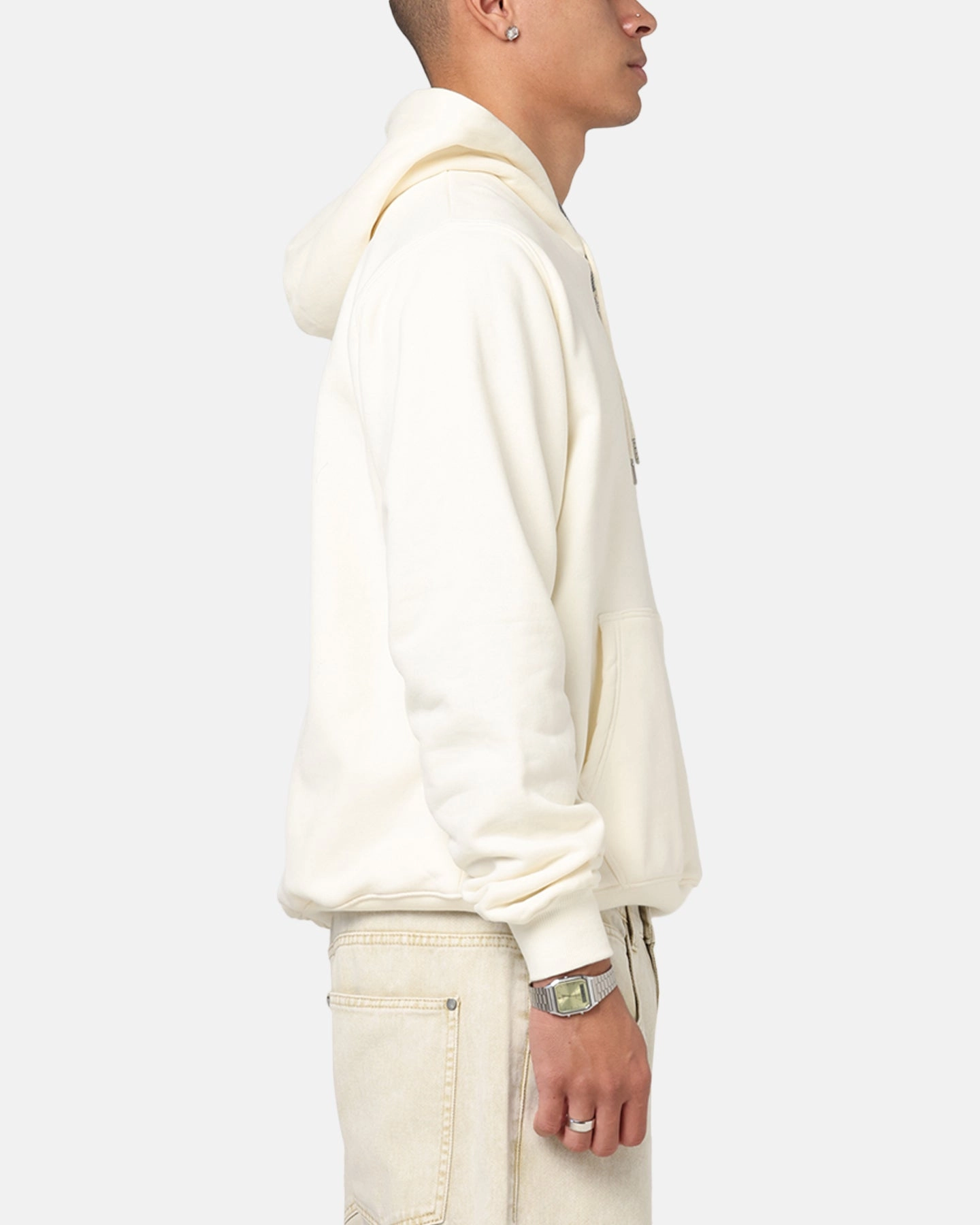 Grip Waistband Culture Kings Standard Hoodie Off White