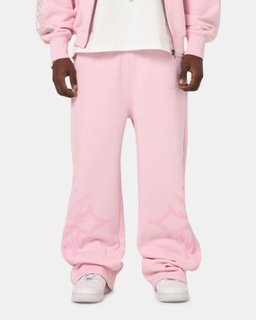 Multi Pocket Design Ed Hardy Trinity Sweatpants Pink
