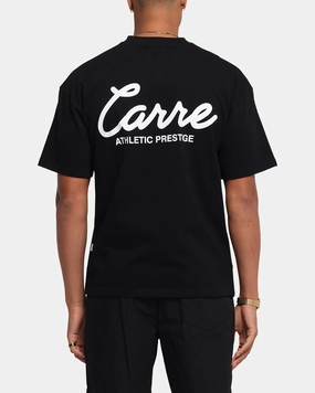 Carre Prestige Script T-Shirt Black Stylish