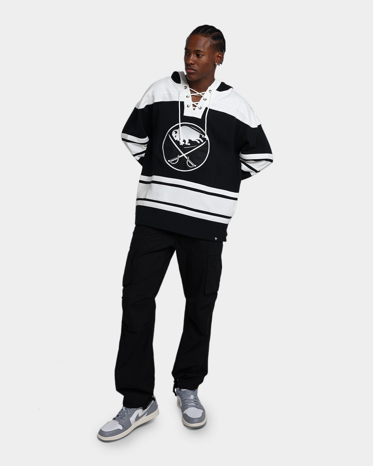 Display 47 Brand Buffalo Sabres Superior Lacer Hoodie Jet Black