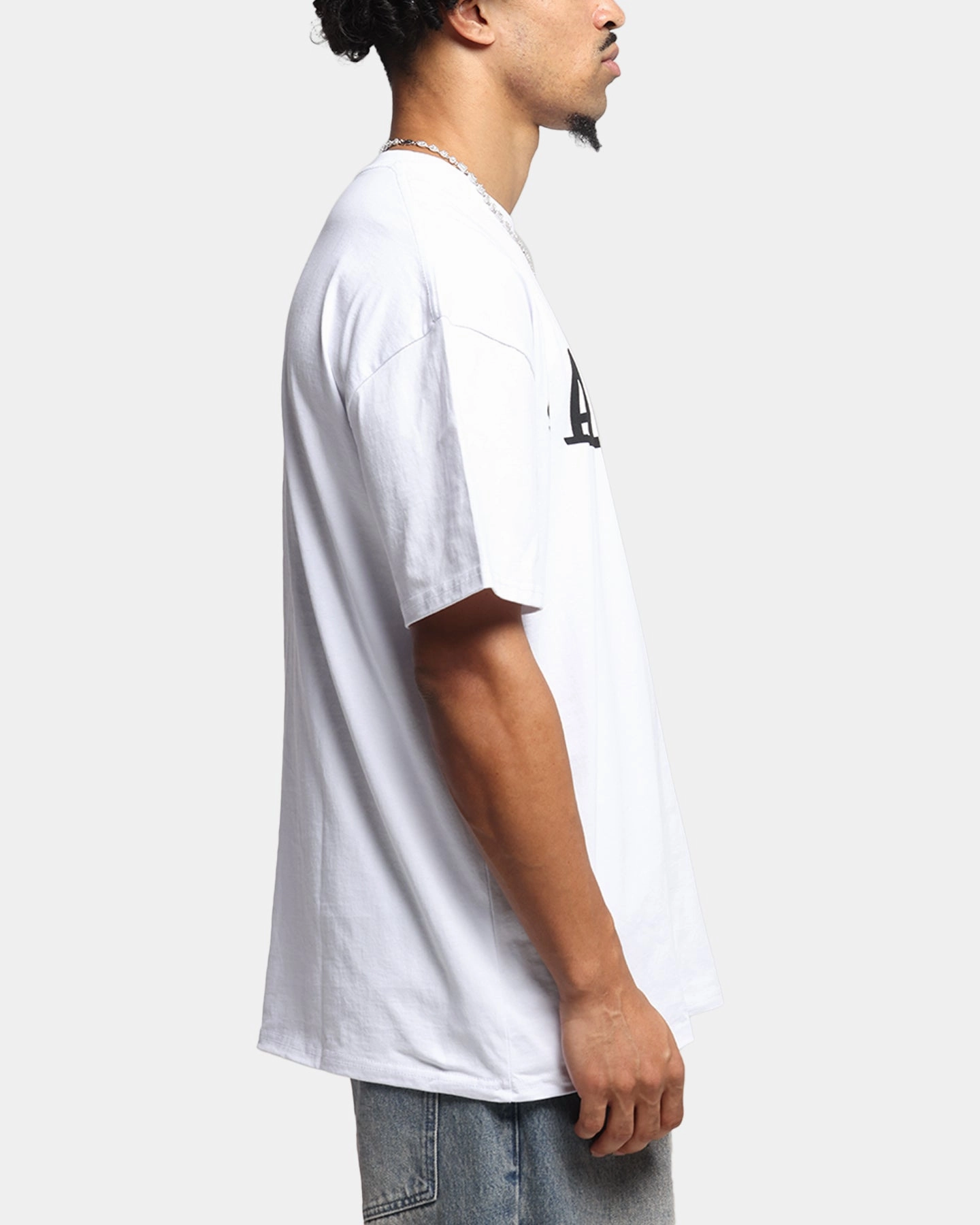 Saint Morta Vision Boxy T-Shirt White Effortless Style Light Comfort Style