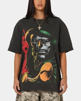 73 Studio Marvel Fantastic Four Doctor Doom Heavy T-Shirt Black Wash Smart Wear Fresh Style