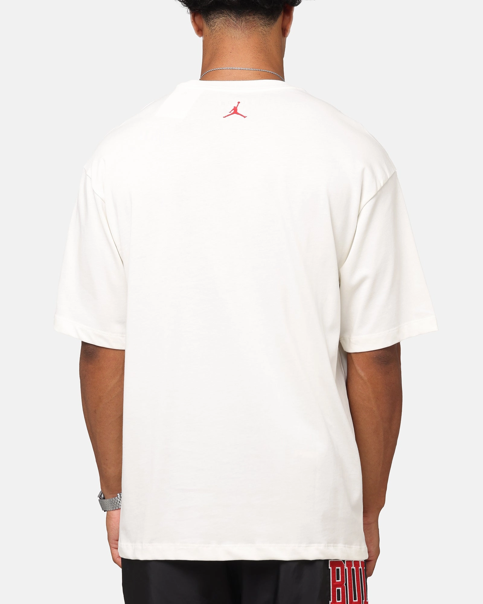 Jordan Jumpman Flight Essentials Graphic Oversized T-Shirt Sail Low carbon footprint Stretchable Fabric