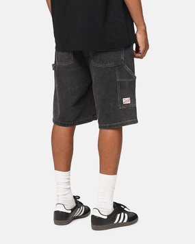 X-Large Denim Work Shorts Pepper Effortless Wear