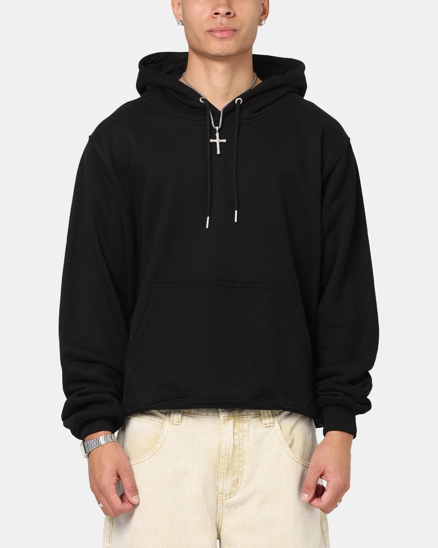 Quick Drying Culture Kings Standard Hoodie Black