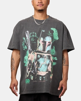 ZeroWaste Production Star Wars Episode VI '83 Heavyweight Vintage T-Shirt Black Wash