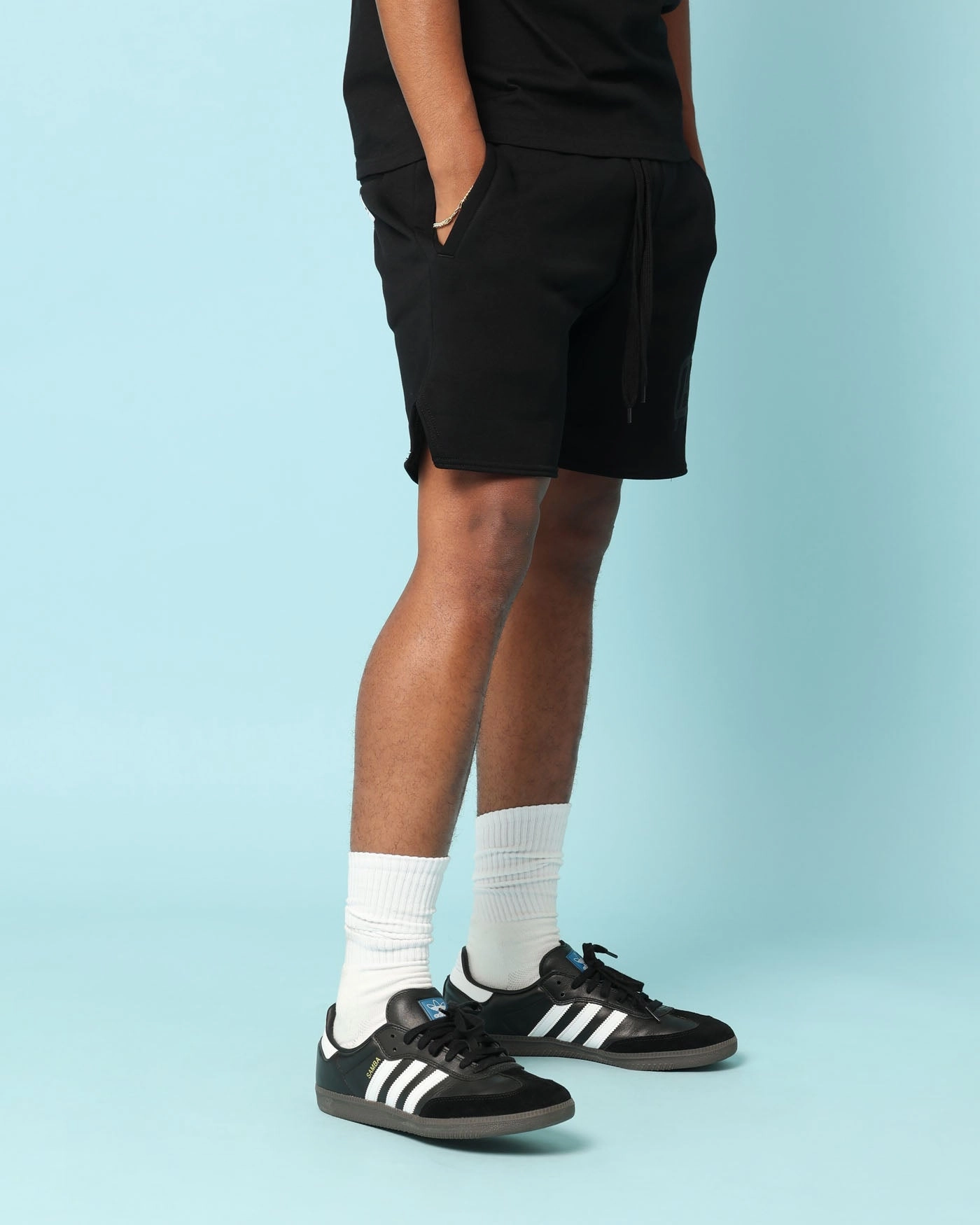 lounging clothes Carr?? Academy Sweat Shorts Black