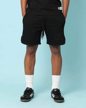 belt Carr?? Academy Sweat Shorts Black