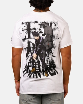 Casual Essentials Sleek And Stylish Goat Crew X Jujutsu Kaisen Fushiguro T-Shirt White