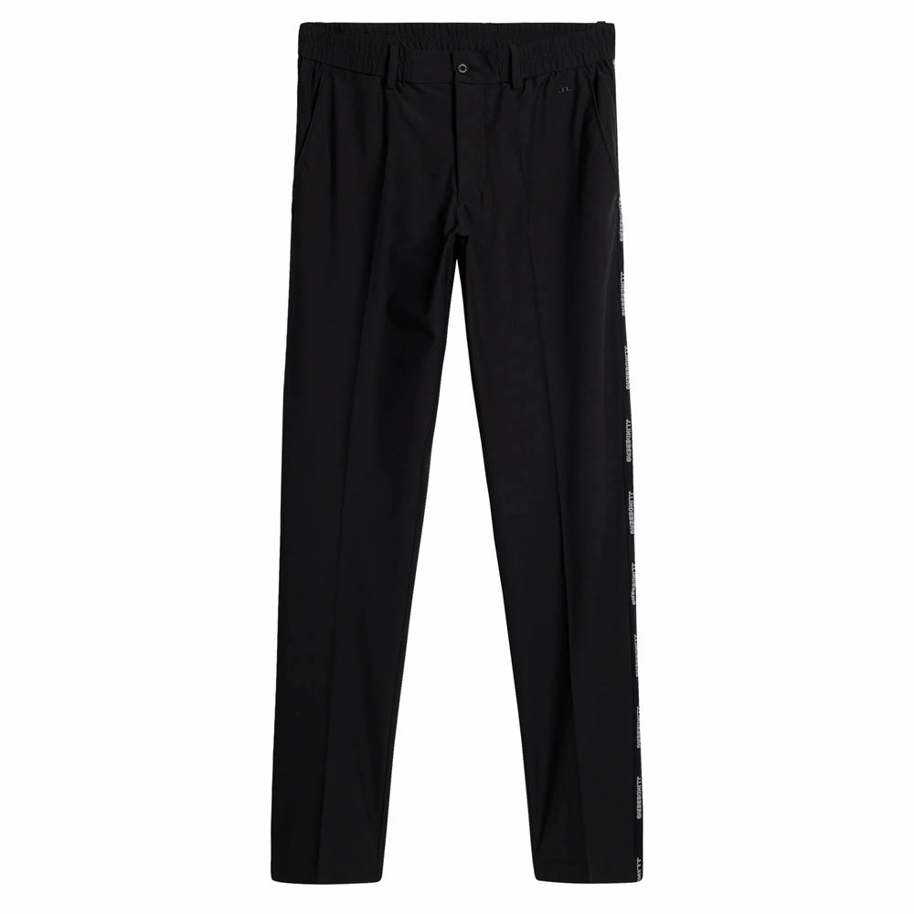 Smart Wear Smart Look J.Lindeberg Stuart Stripe Golf Pants Black - SS24 Men
