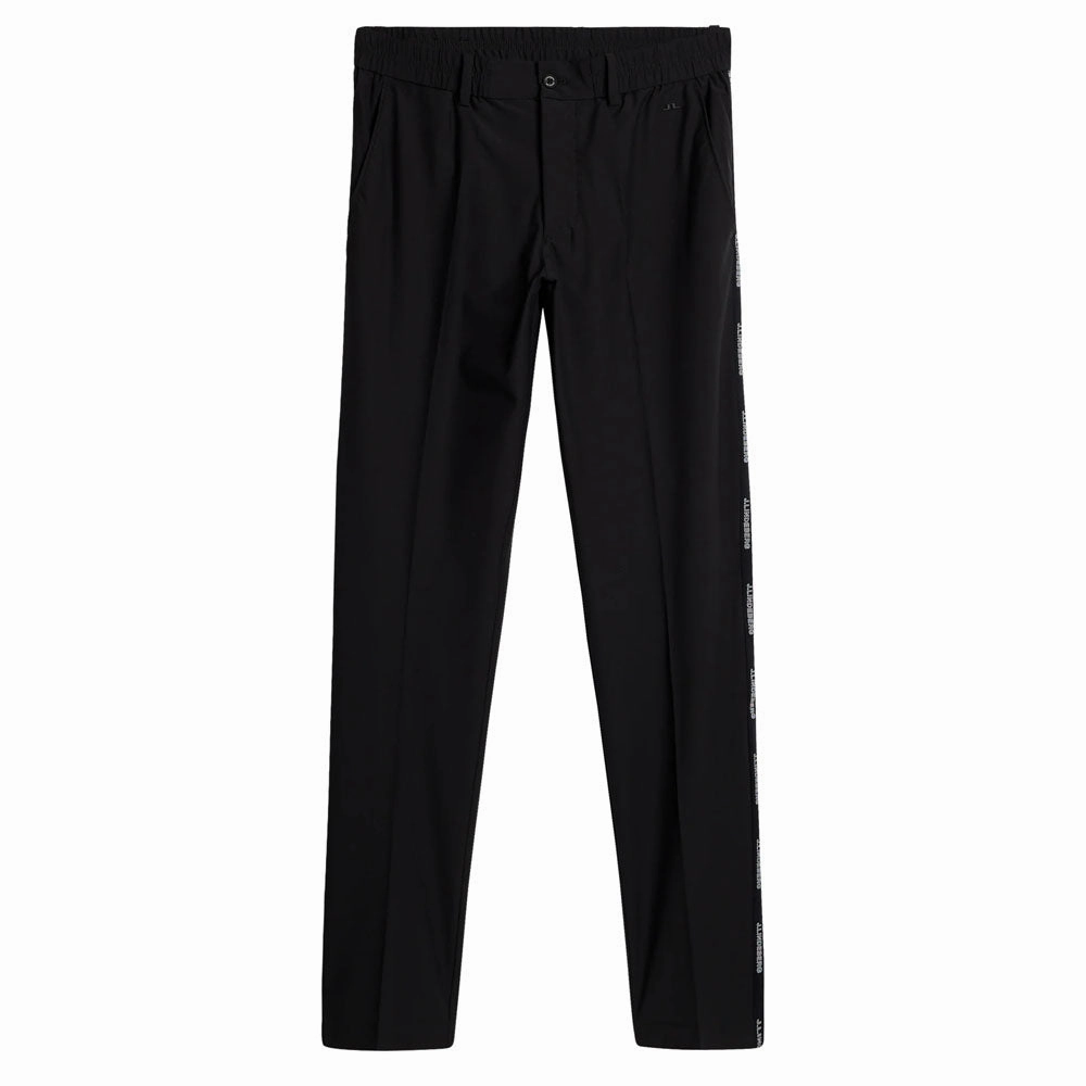Durable Hemming Casual Office J.Lindeberg Stuart Stripe Golf Pants Black - SS24 Men