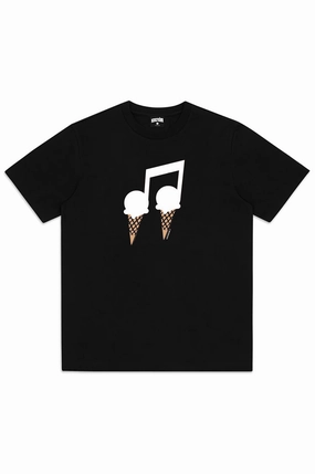 Icecream Music Is The Answer SS Tee Layered Wear Unisex style