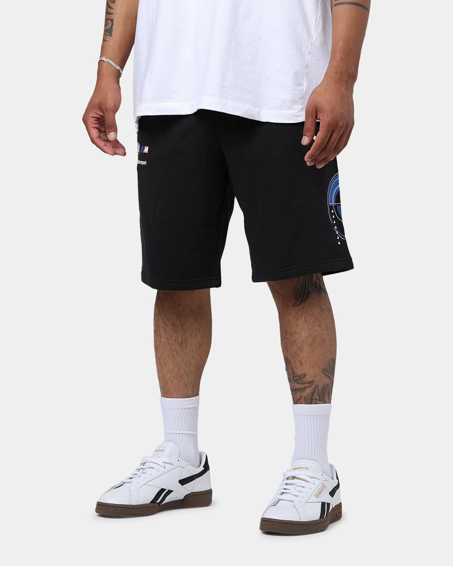 Puma X BMW MMS Graphic Shorts Puma Black sports event Nylon Material