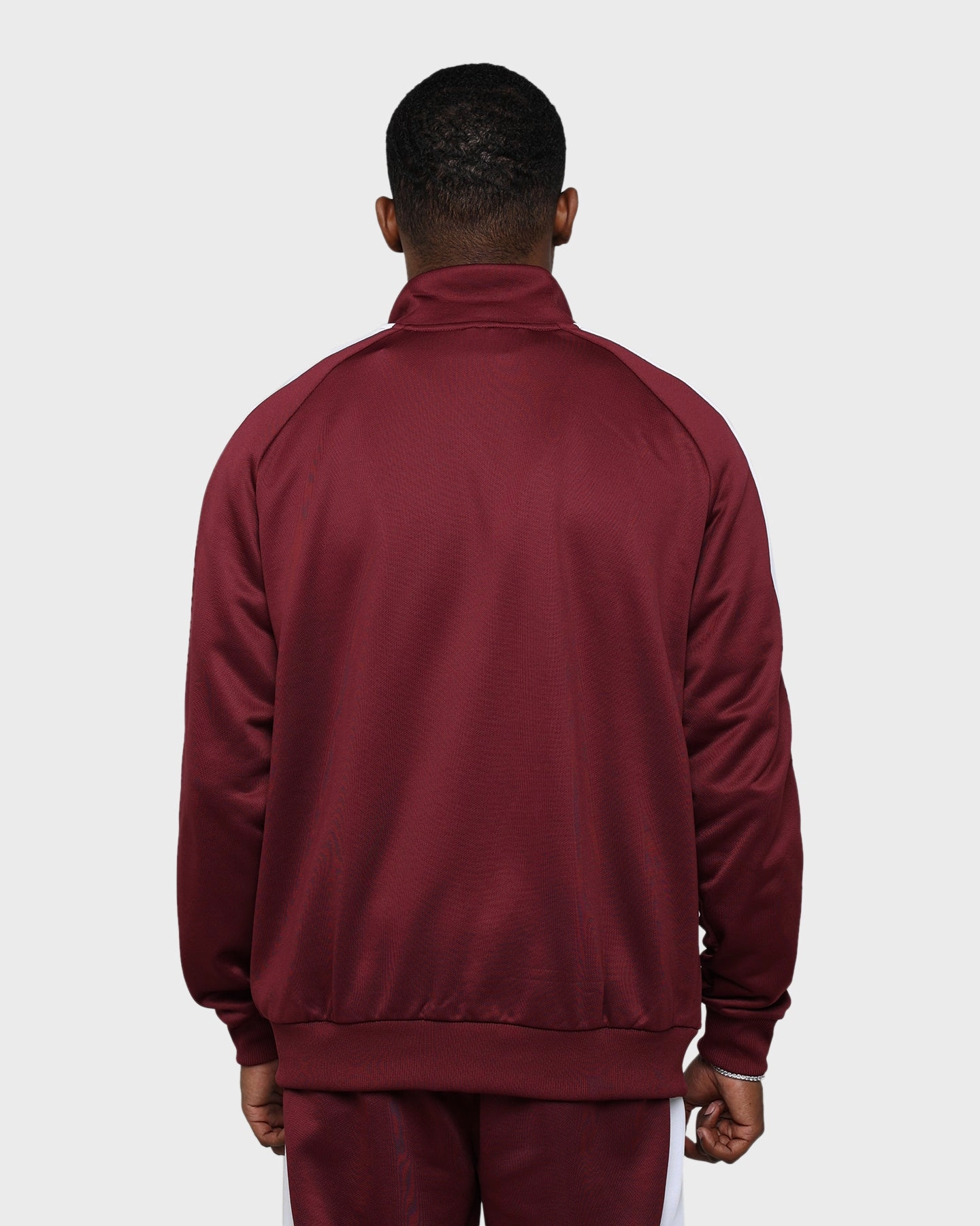 Puma X TMC Hussle T7 Jacket Burgundy Insulated Shield suitable for cultural festivals