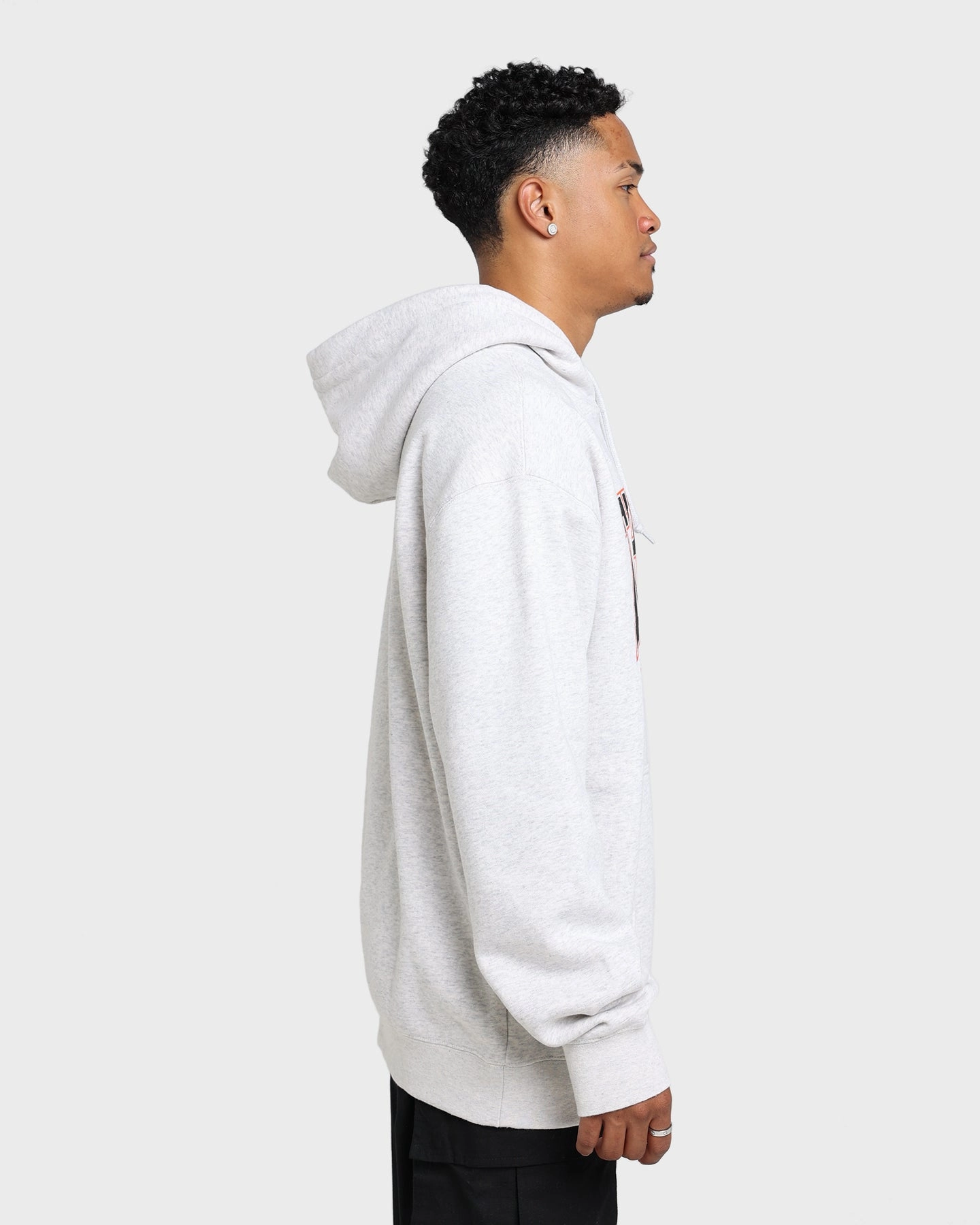 HUF X Thrasher Bayview Pullover Hoodie Athletic Heather Acknowledge