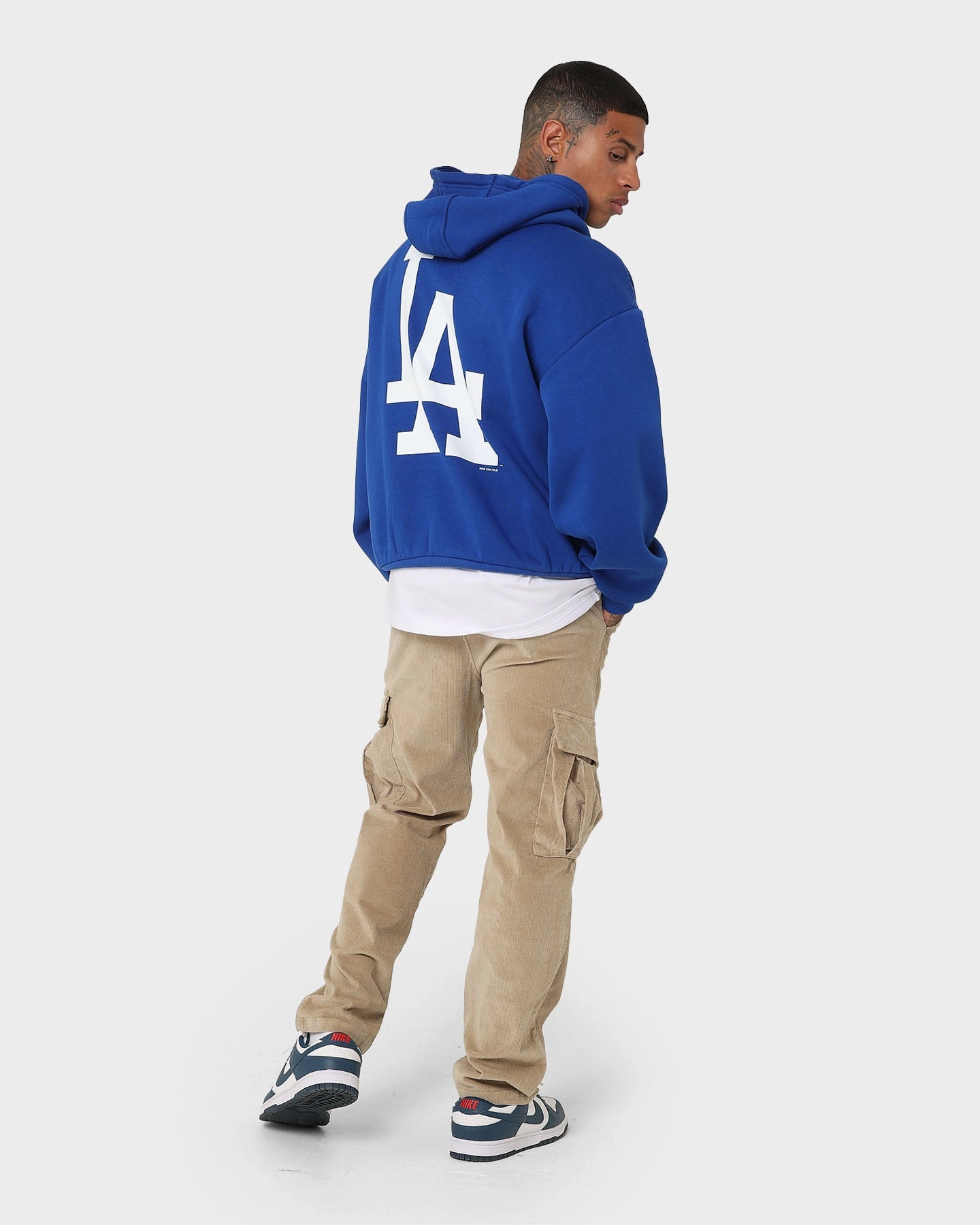 New Era Los Angeles Dodgers 'Tropical Punch Script Pack' Oversized Hoodie Bright Royal Connect