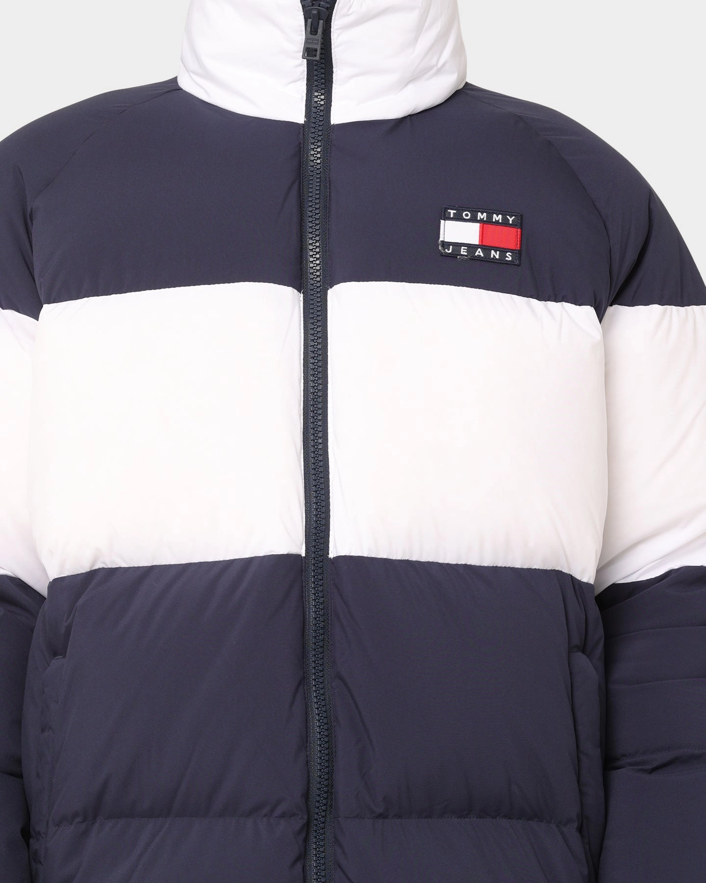 Tommy Jeans TJM Authentic Serif Puffer Jacket Twilight Navy Wool