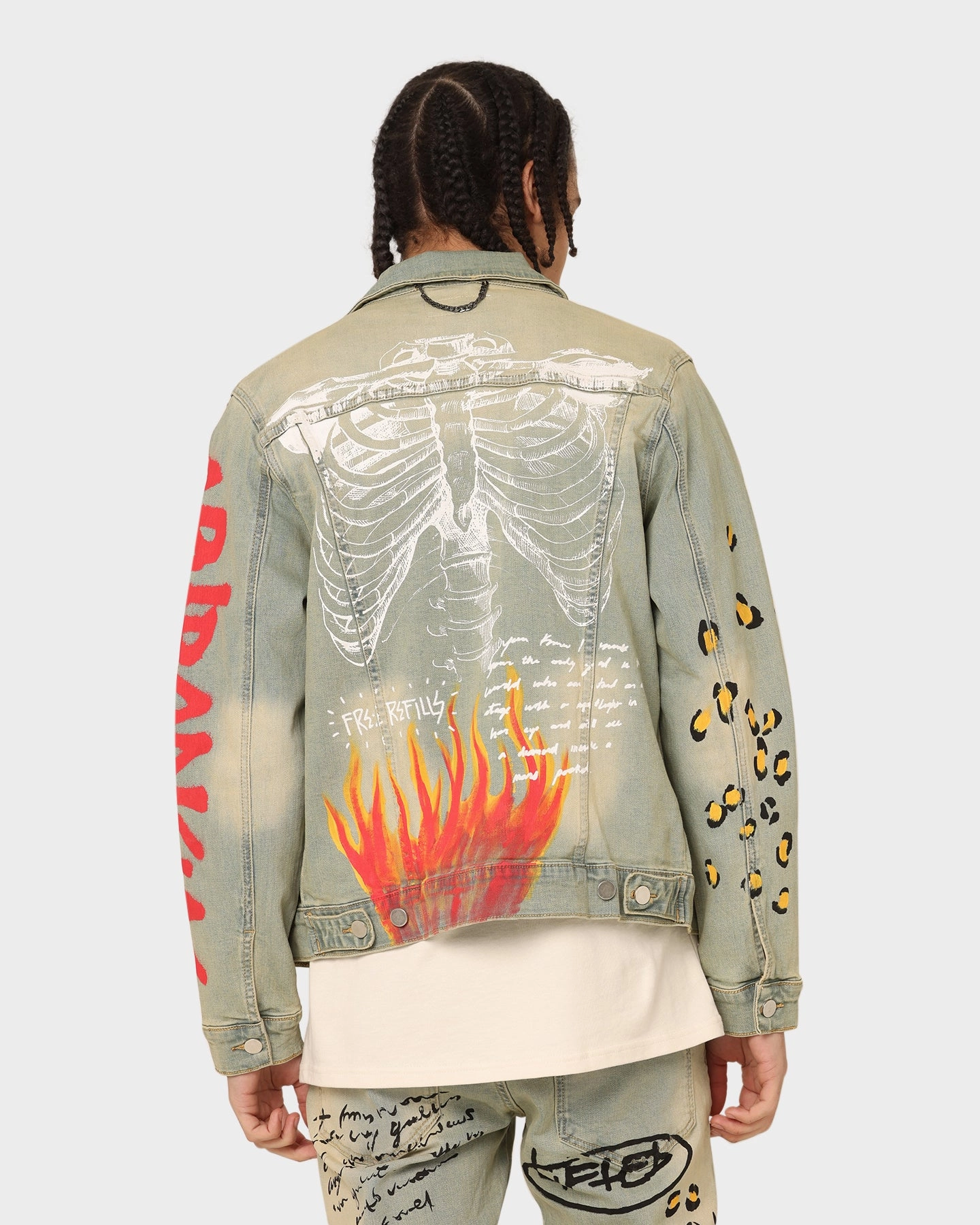 Windshield Coat Lifted Anchors Detention Denim Jacket Blue