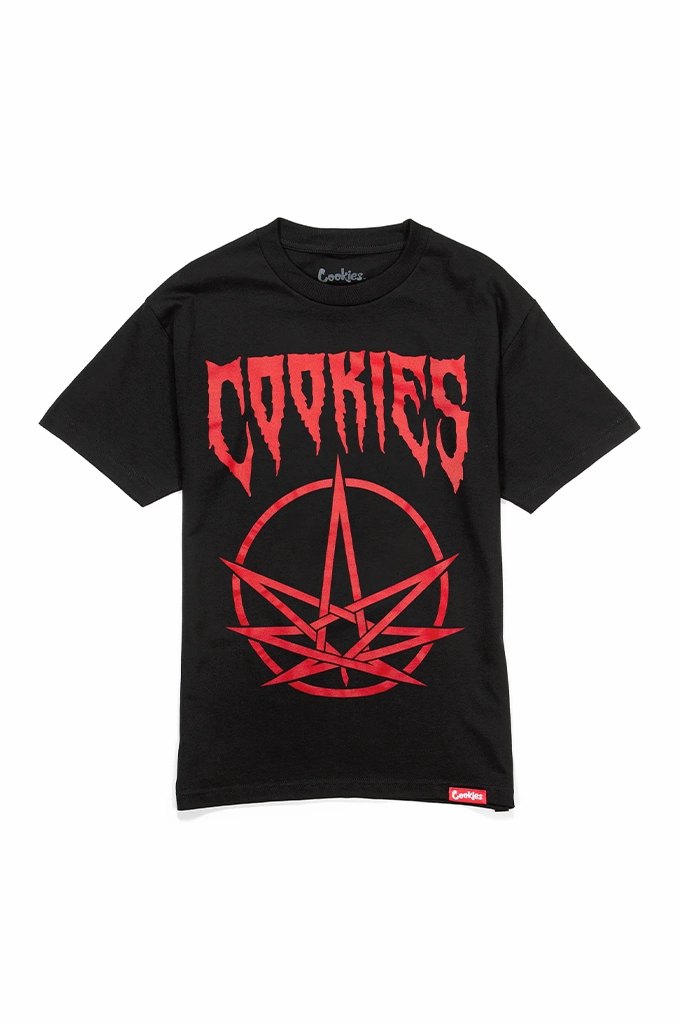 Cookies Star Leaf SS Tee Chilly Layer Reinforced Collar