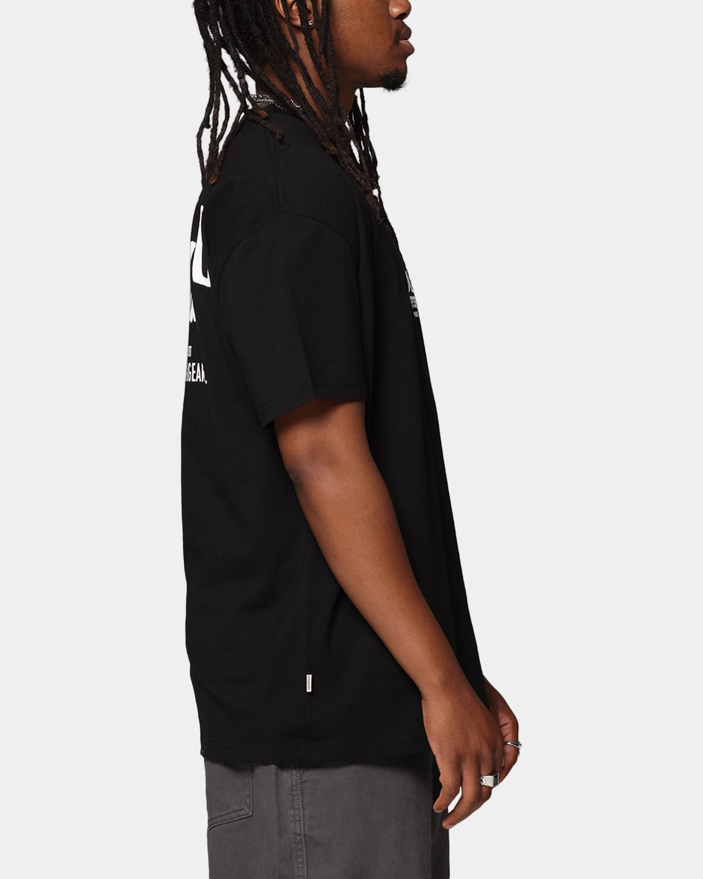 S Double Workgear T-Shirt Black Timeless Comfort Wear