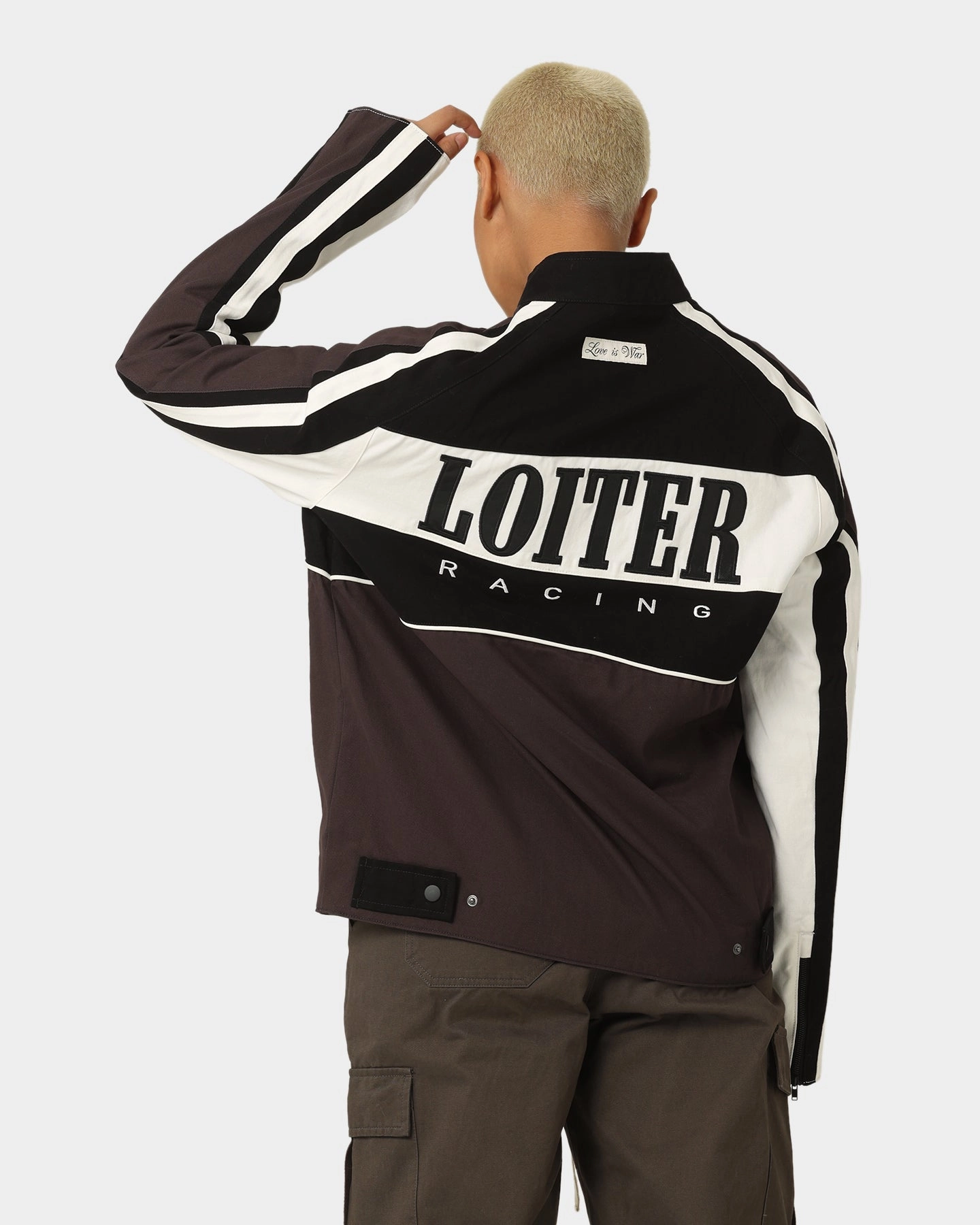 Loiter Motor Jacket Black Shawl