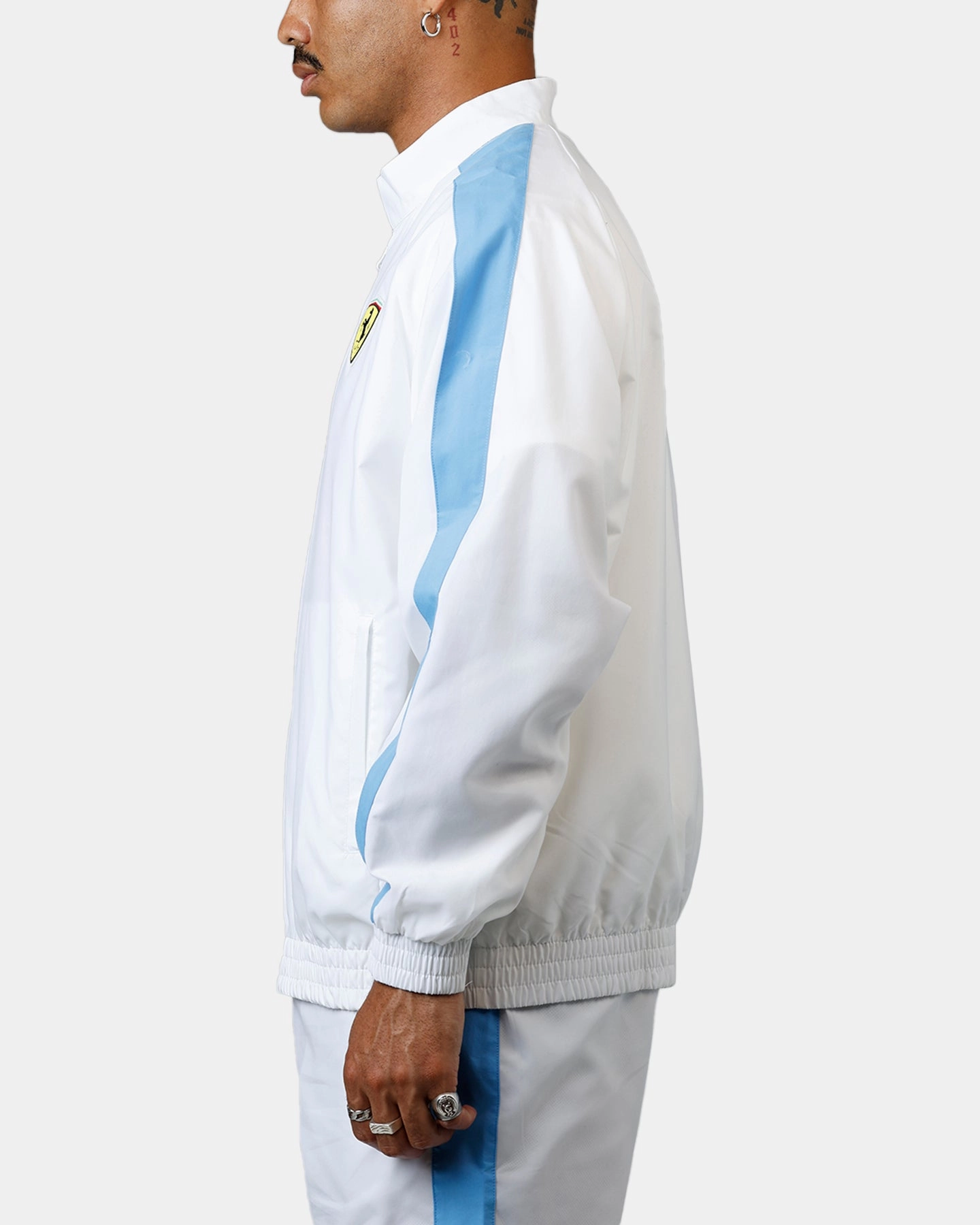 Puma x Scuderia Ferrari Sketches T7 Jacket White Compact Storage