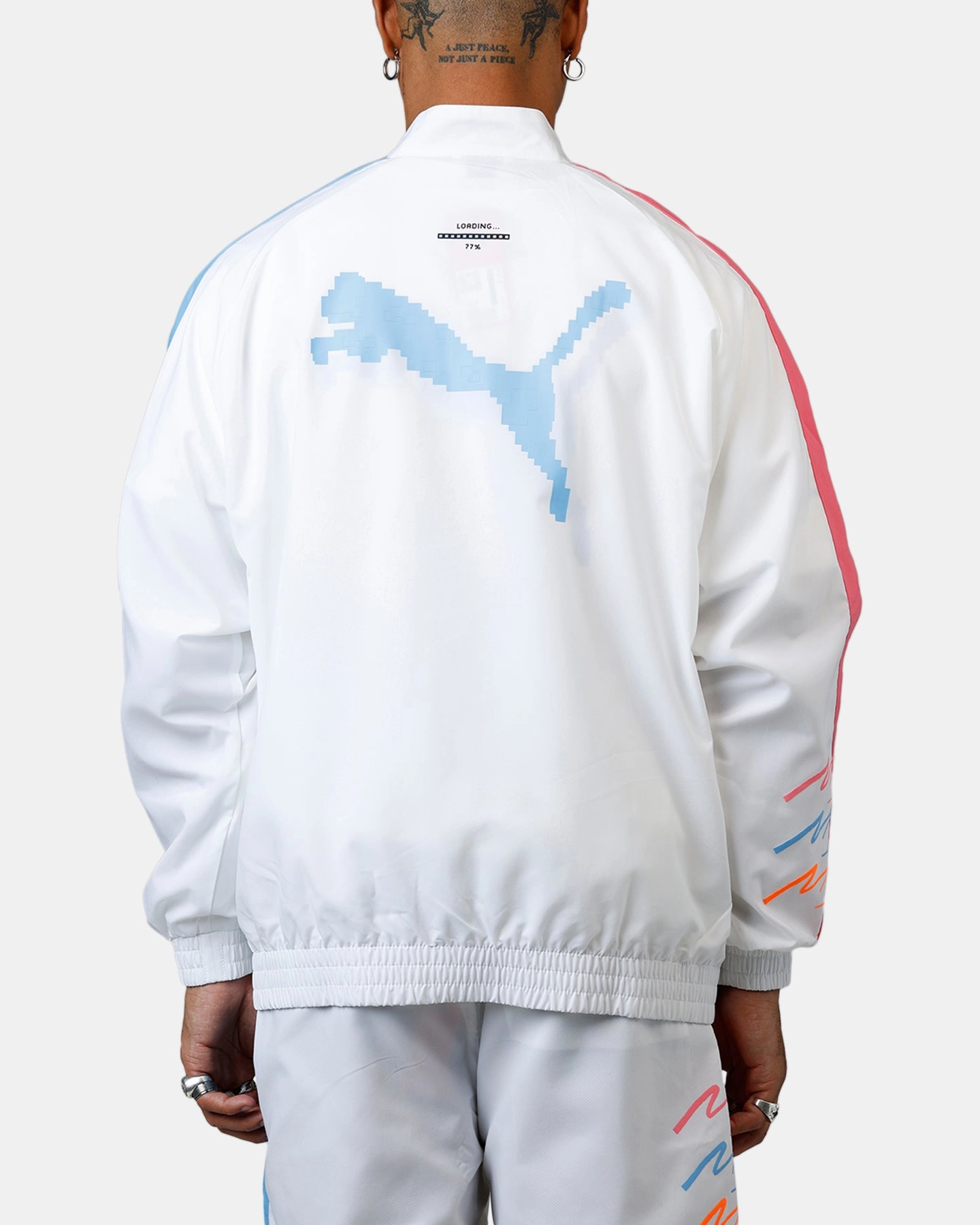 Puma x Scuderia Ferrari Sketches T7 Jacket White Agree Moisture Wicking Liner