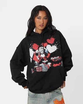 Anti Perspiration Lining Luxury exclusivity Goat Crew X DC Batman Mad Love Hoodie Black