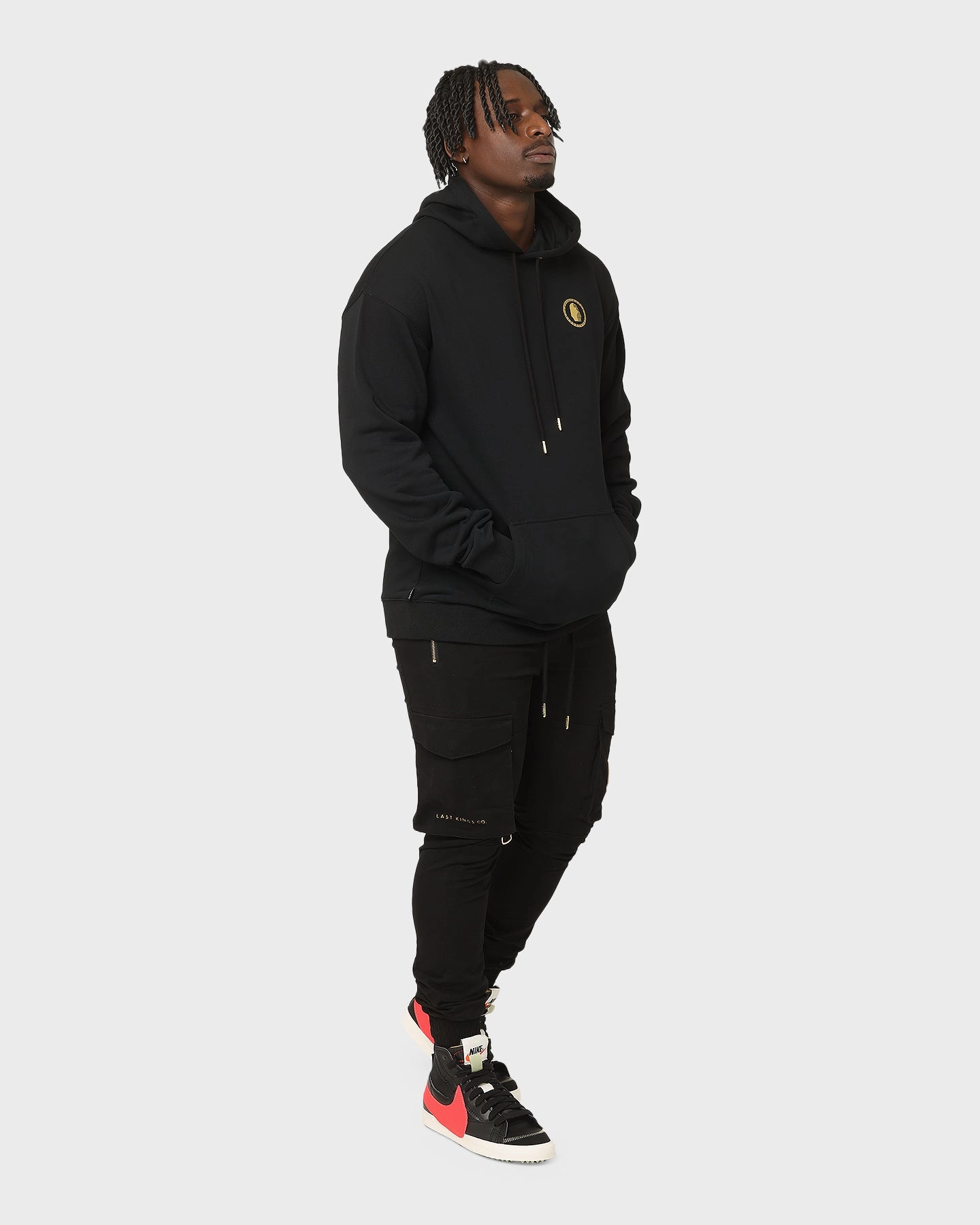 Last Kings Darkness Hoodie Black Quick Dry Technology