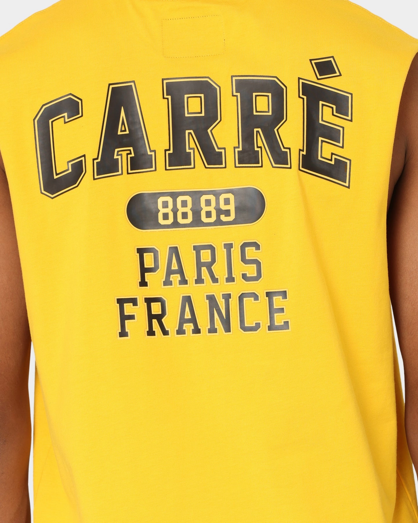 Carre Cours Muscle T-Shirt Yellow Top Rated RelaxedFit