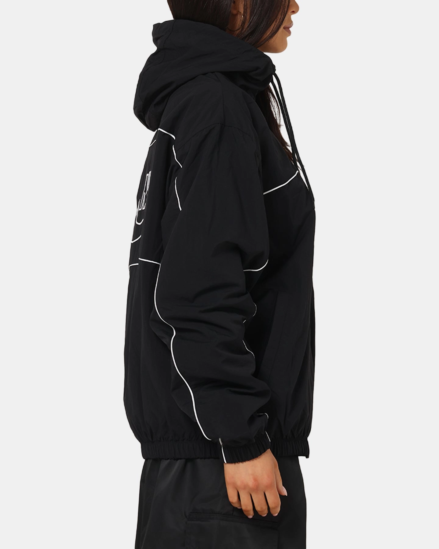 Functional Fit Nike Club Athlete Hooded Jacket Black/White/White