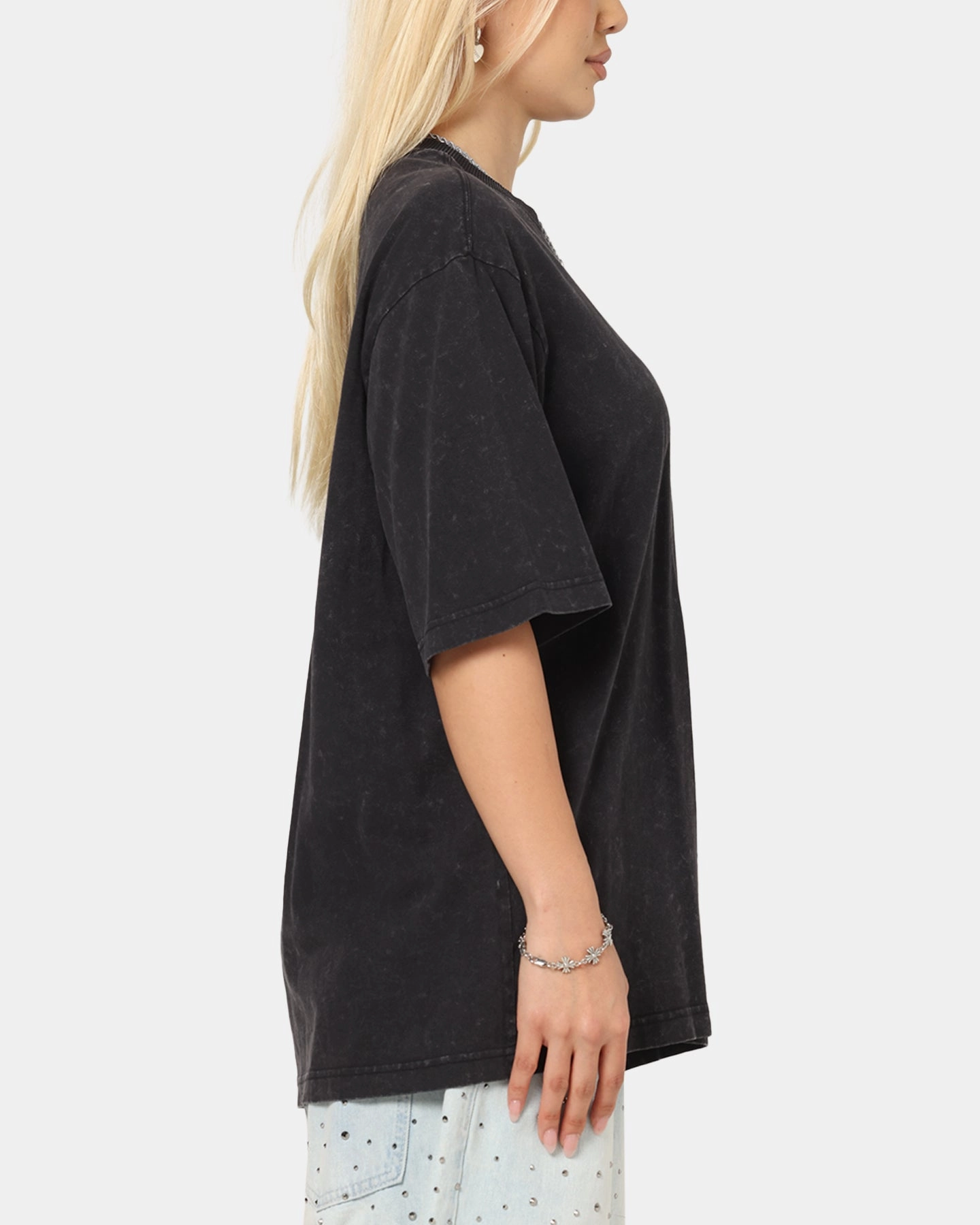 G-Star Acid Wash Boxy T-Shirt Black Affordable accessibility