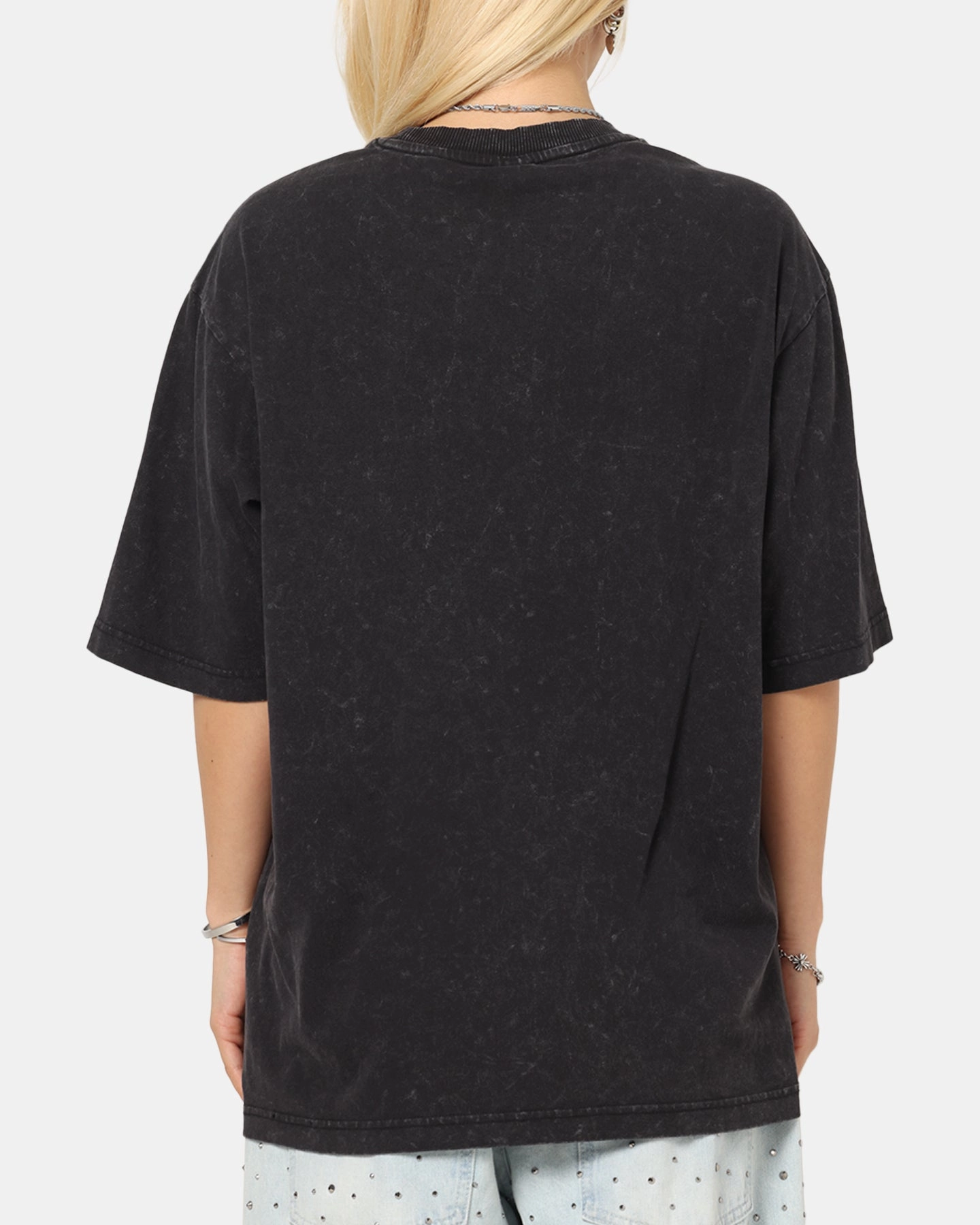 G-Star Acid Wash Boxy T-Shirt Black Outdoor Essentials