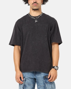ComfortFirst Outdoor Adventure G-Star Acid Wash Boxy T-Shirt Black