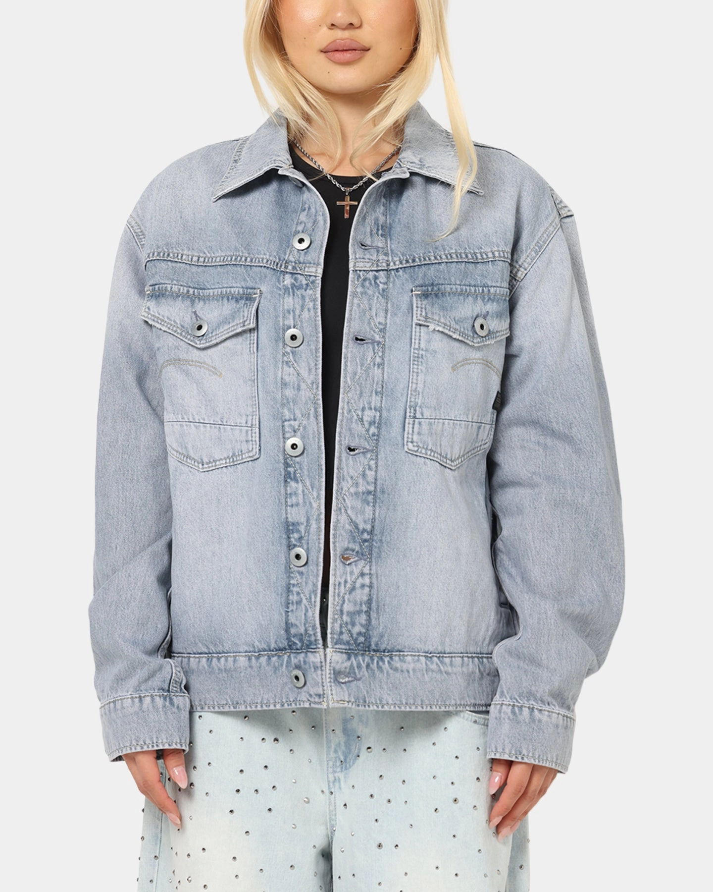 G-Star Dakota Jacket Vintage Blue Commemorate