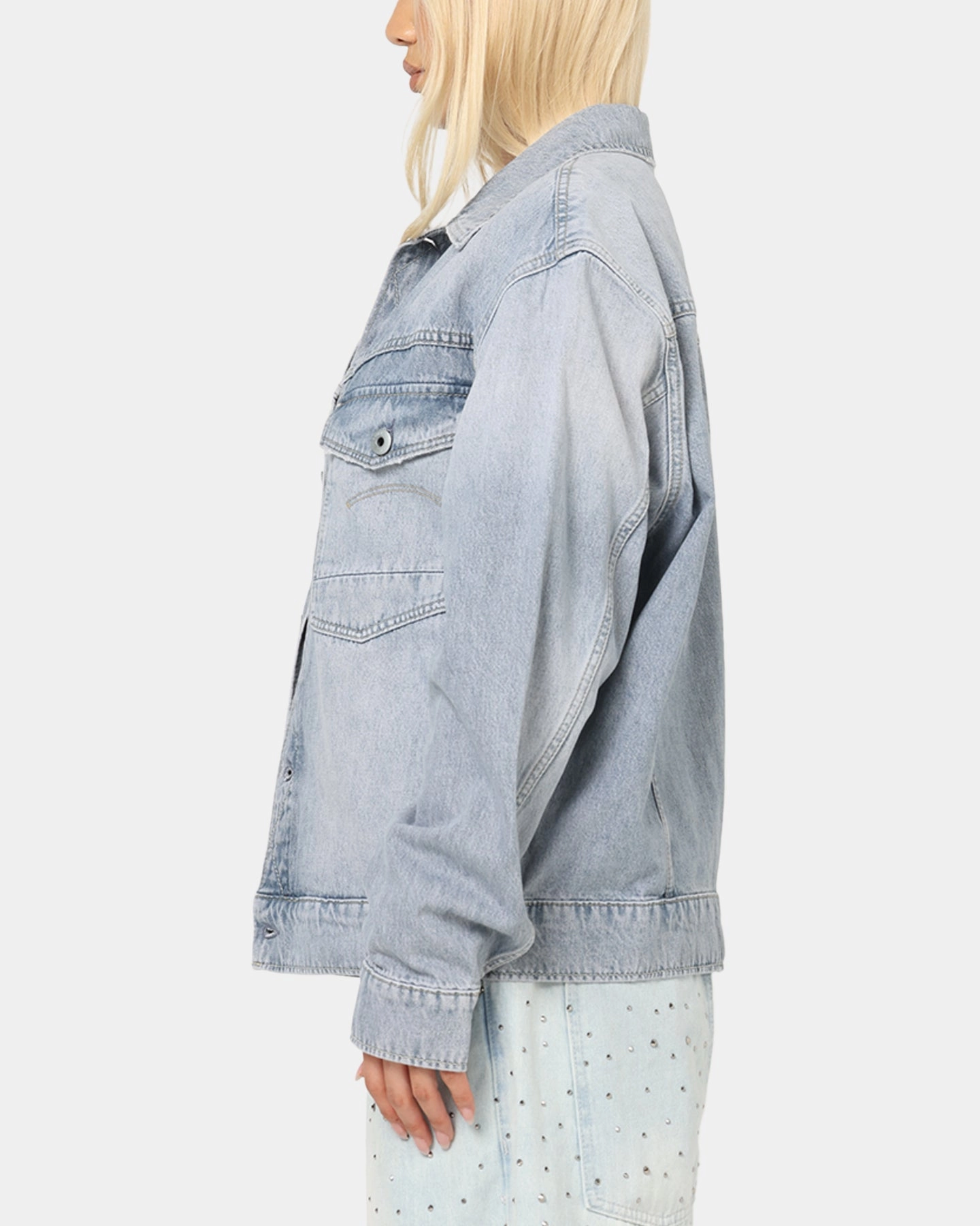 back - to - school Choice G-Star Dakota Jacket Vintage Blue