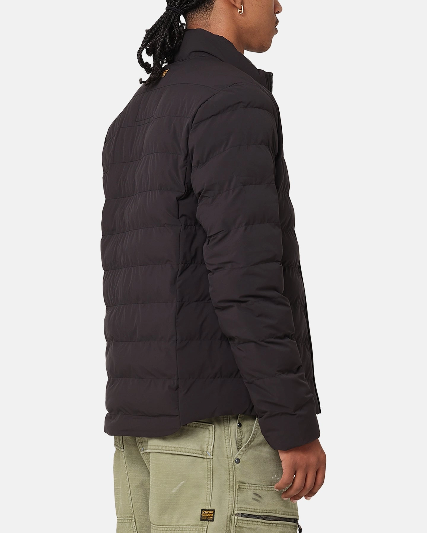 Low Profile Fasteners G-Star Foundation Liner Padded Jacket Dark Black