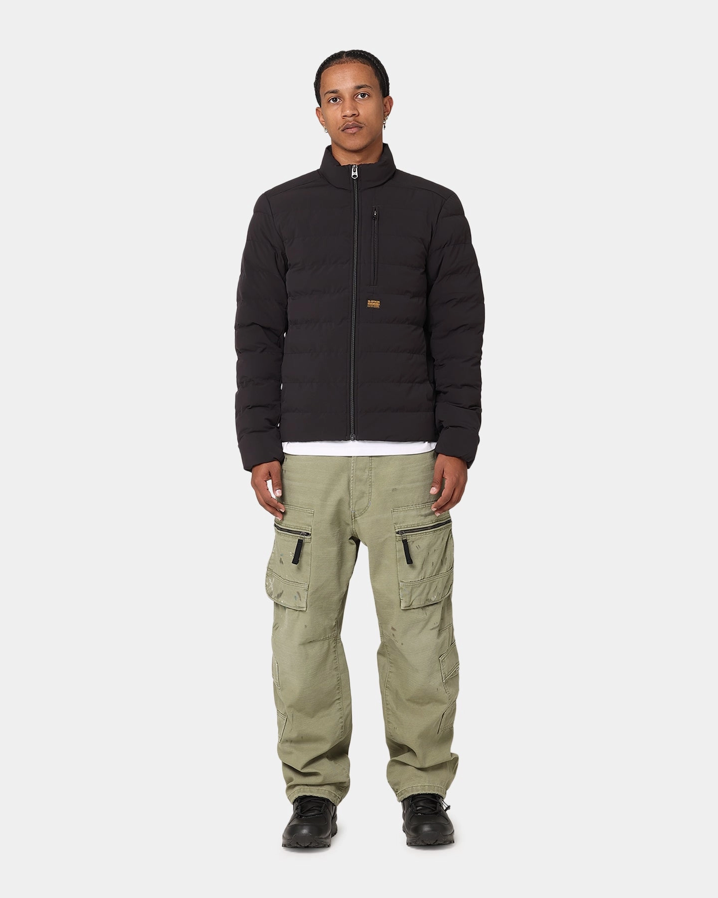 G-Star Foundation Liner Padded Jacket Dark Black Slim-fit Loose Fit
