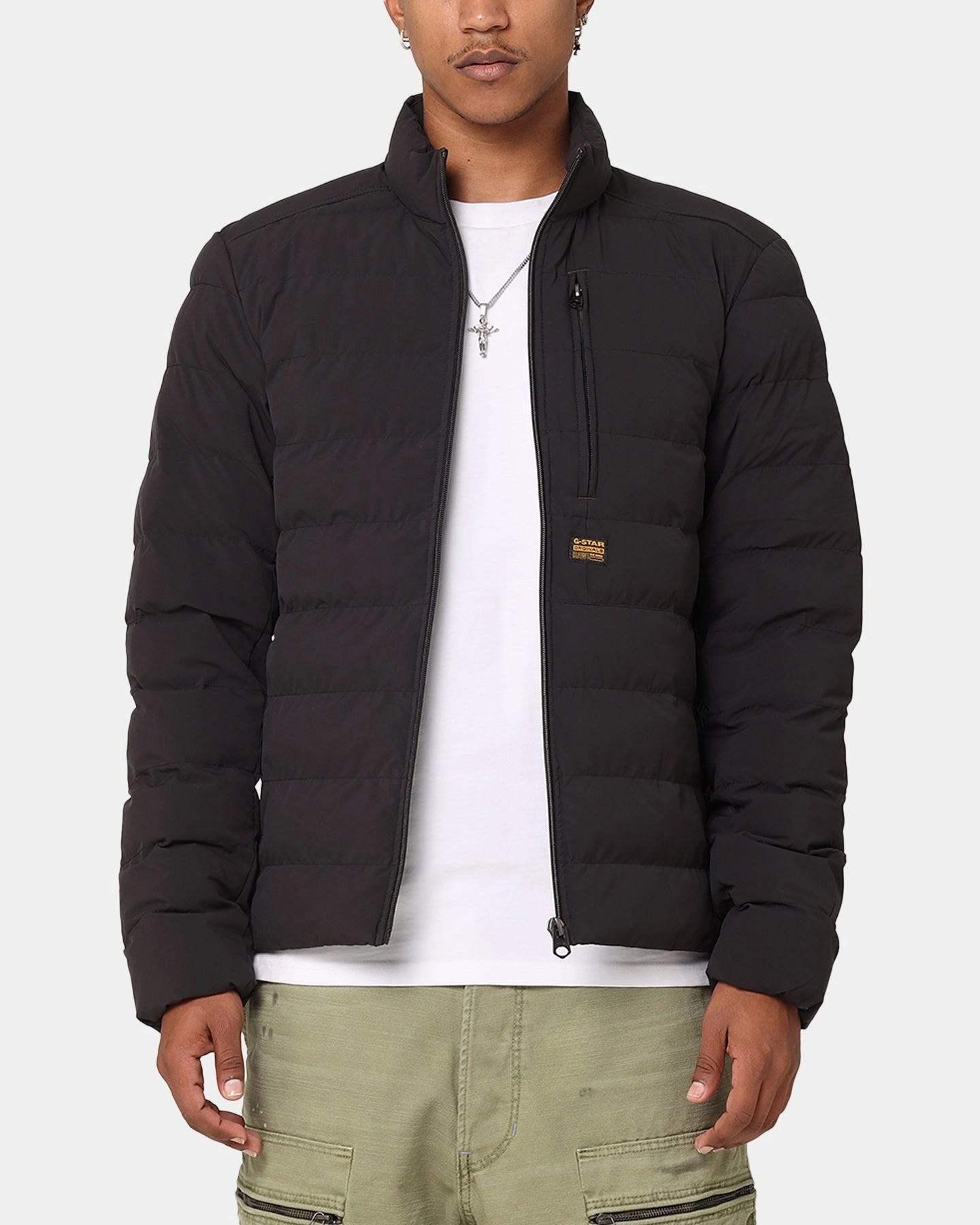 Circulate G-Star Foundation Liner Padded Jacket Dark Black