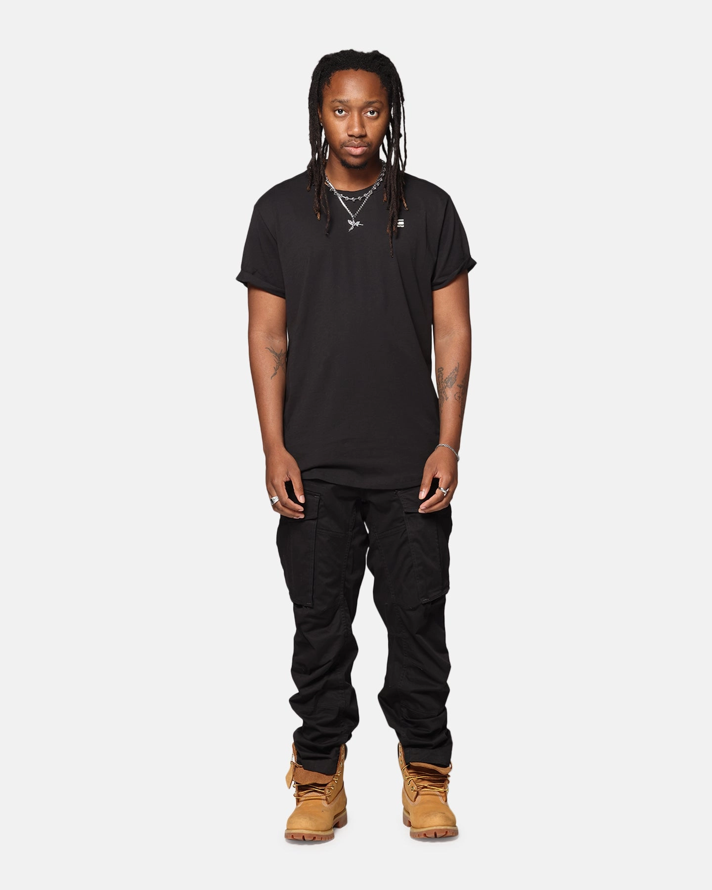 G-Star Lash T-Shirt Black Stylish Layer Look Outdoor Comfort