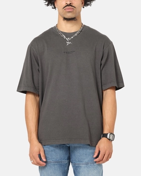 G-Star Overdyed Center Chest Boxy T-Shirt Black Durable Colorfast Finish family gathering