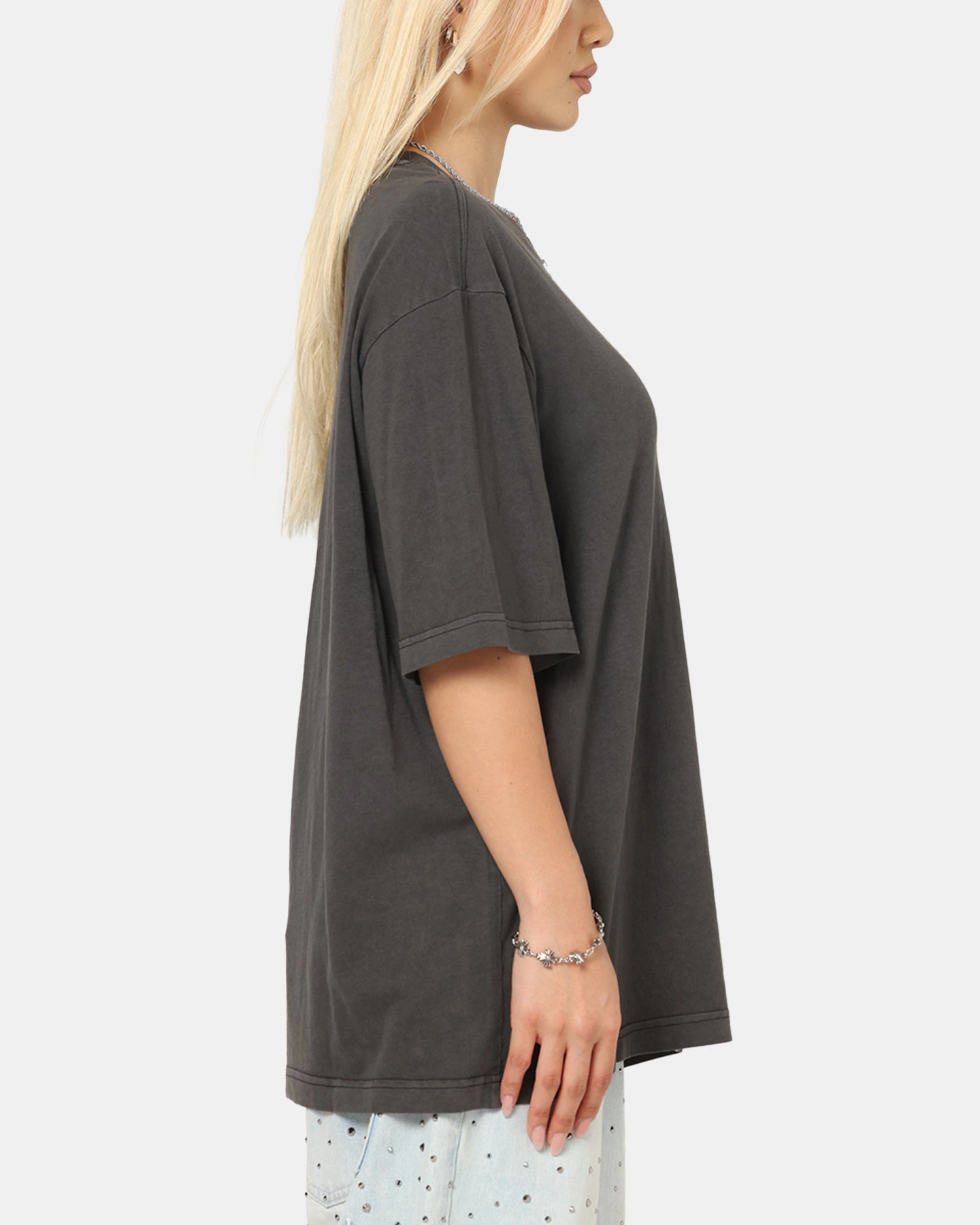 G-Star Overdyed Center Chest Boxy T-Shirt Black Outdoor Outfit Style