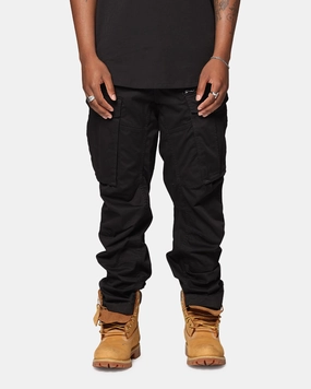 G-Star Rovic Zip 3D Tapered Jeans Black Relaxed Wear Tear Resistant