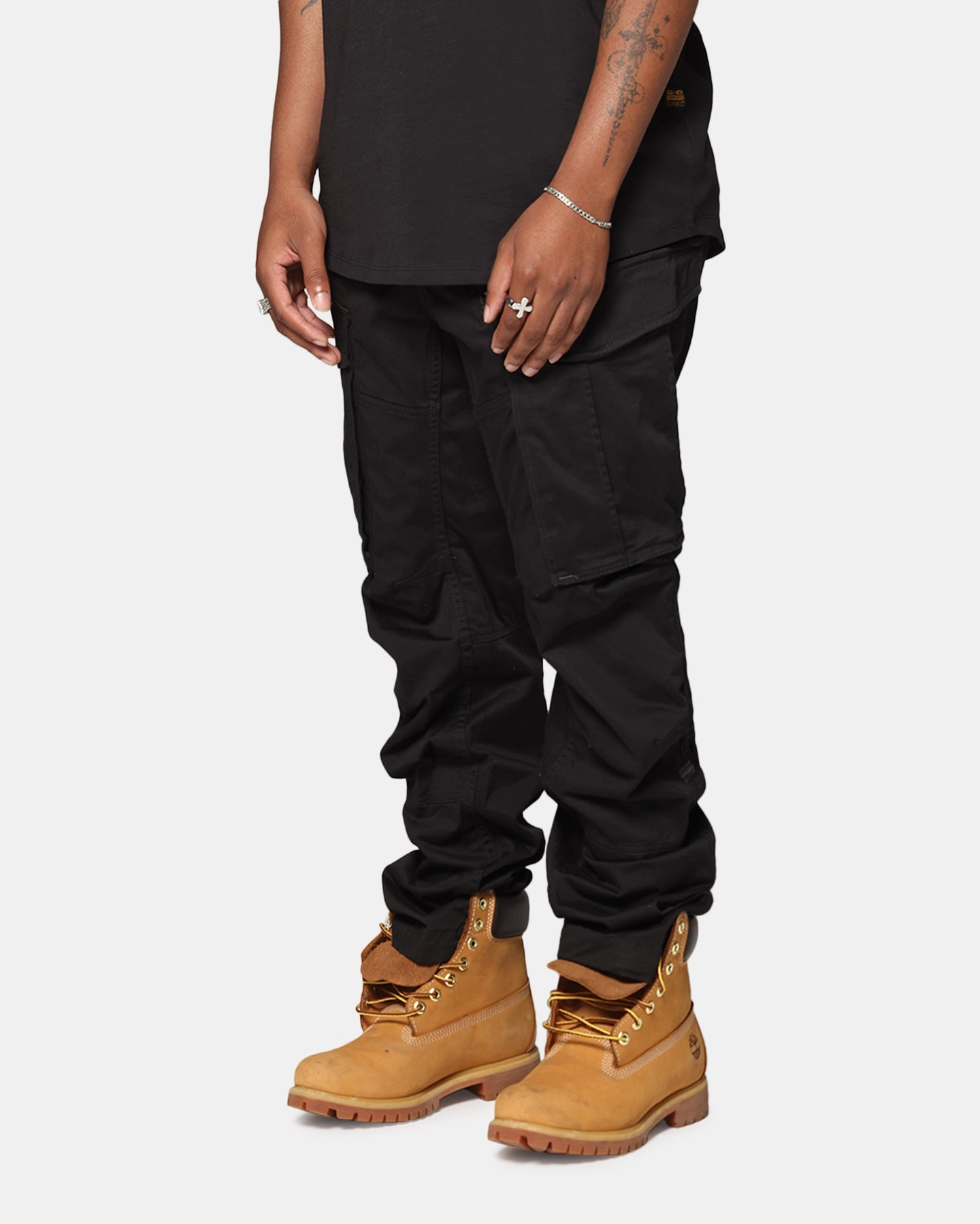 G-Star Rovic Zip 3D Tapered Jeans Black Core Movement