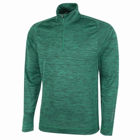 Textured Finish Galvin Green Dixon Golf Pullover Green - FW22 Men