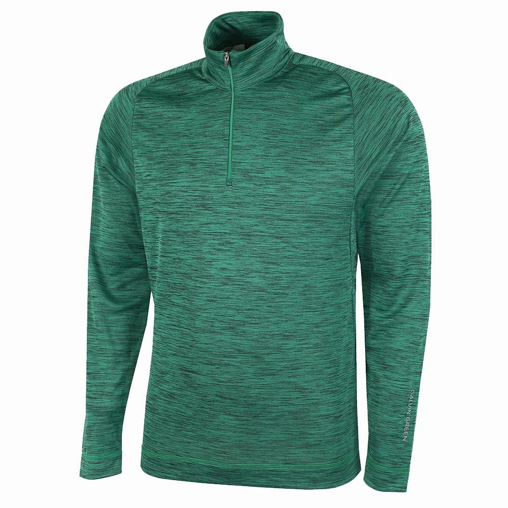 Glow In Dark Accents Galvin Green Dixon Golf Pullover Green - FW22 Men