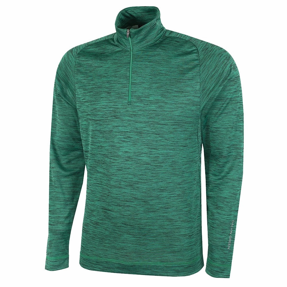 Textured Finish Galvin Green Dixon Golf Pullover Green - FW22 Men